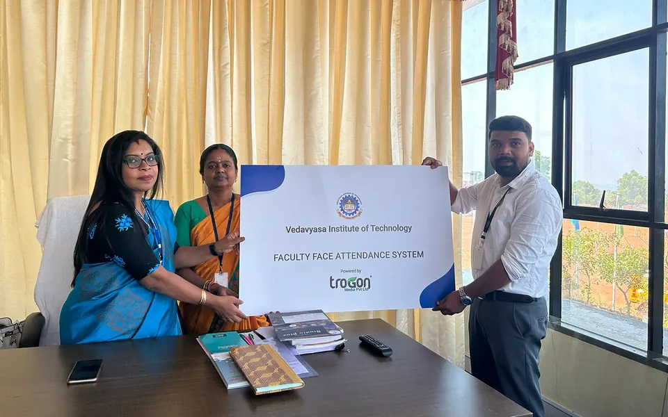 Presenting a Trogon faculty face attendance system at Vedavyasa Institute of Technology