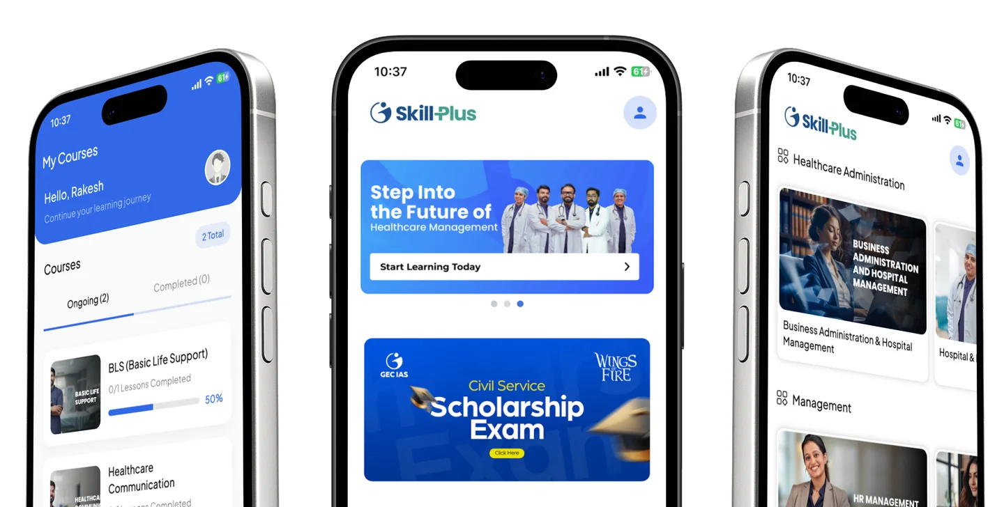 E-Learning App Mockup